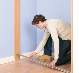 Build a closet for a small bedroom