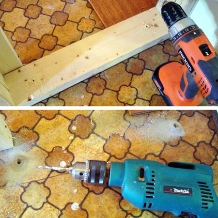 diy built in closet cupboard