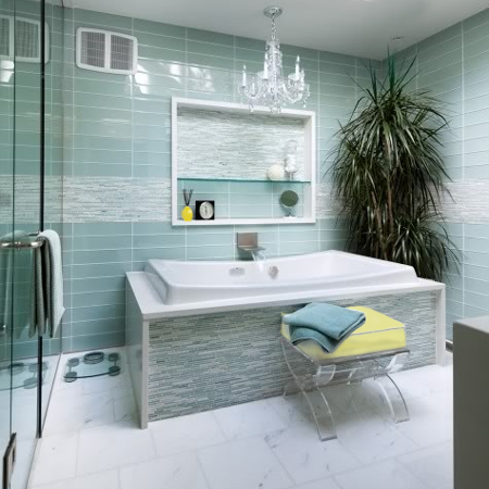 Decorate with turquoise and yellow 