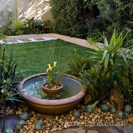lush green artificial turf