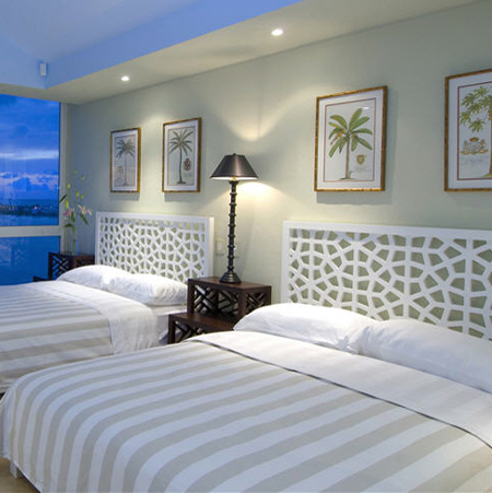 Make a contemporary headboard