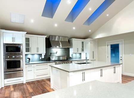 How to let in more natural light in a home with skylights