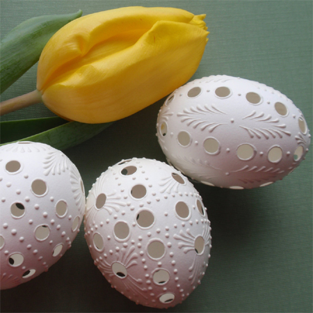 Easter egg ideas dremel tool lace