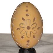 How to make decorative lace eggs for Easter