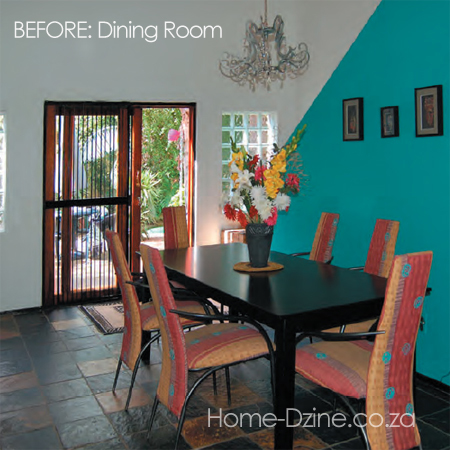 dining room before