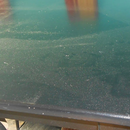 Revamp a scratched dining table