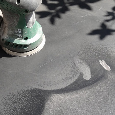 Revamp a scratched dining table