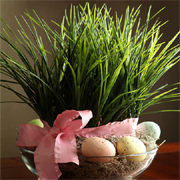 Charming Easter centrepiece