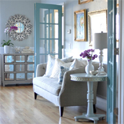 How to paint French doors 