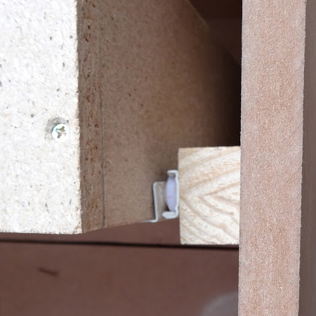 white modern shaker server cabinet vanity