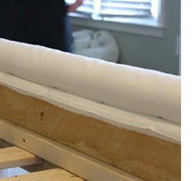 How to upholster a bed