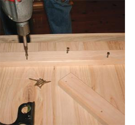 Make a storage coffee table