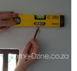 How to hang a curtain track or rail