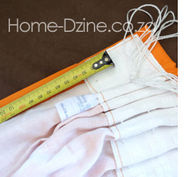 How to hang a curtain track or rail