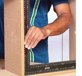 Make a storage headboard