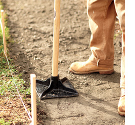 zig zag diy lay garden path
