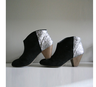 how to glitter ankle boots rust oleum glitter