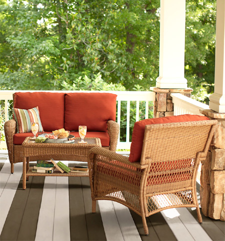 stencil paint porch patio floor