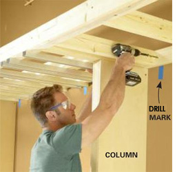 Increase storage space in a garage