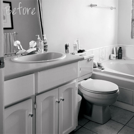 Before and after home makeovers on a budget