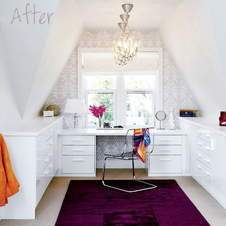 Before and after home makeovers on a budget