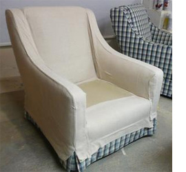 How to recover an armchair - without a sewing machine!