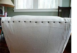 How to recover an armchair - without a sewing machine!