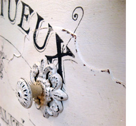 How to paint and distress old furniture