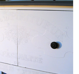 How to paint and distress old furniture