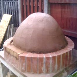 Build a wood-fired pizza oven
