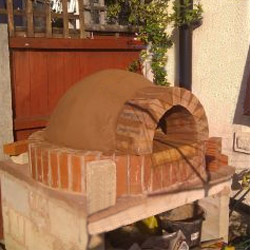Build a wood-fired pizza oven