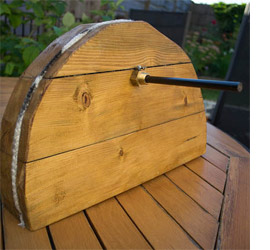 Build a wood-fired pizza oven