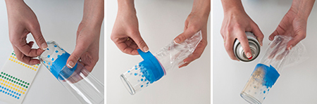 Party glasses with glam