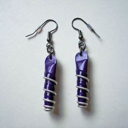 nespresso foil cup necklace choker brooch ring earrings 