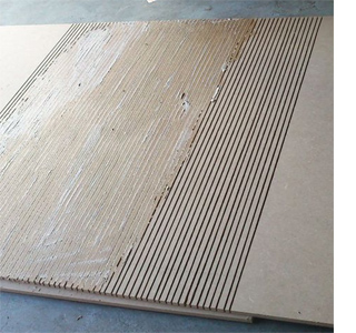 How to bend or curve supawood