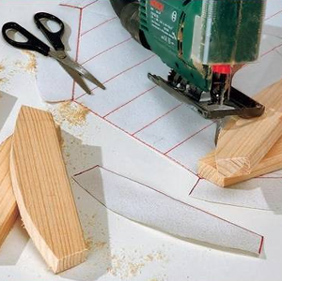 Make a Lazy Susan turntable for a garden table