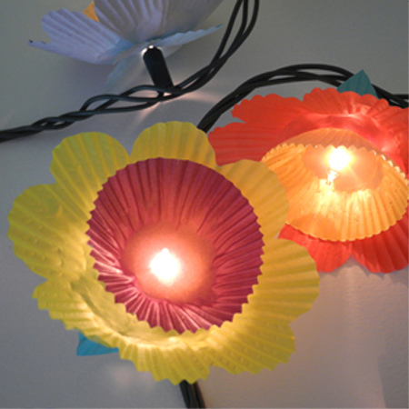 Cupcake fairy lights