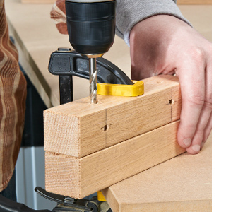 Make decorative wall shelves