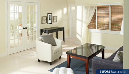 Decorate a comfortable living room