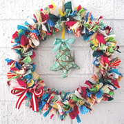 Scrap fabric ideas for Christmas decorations 