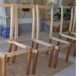 Make your own dining chairs 