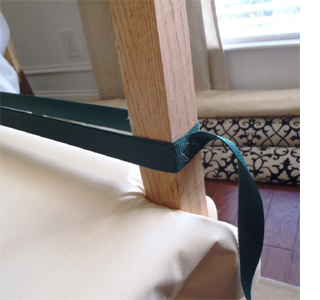 Upholster your made dining chairs