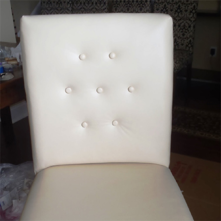 Upholster your made dining chairs