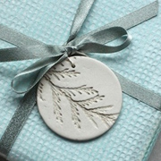 Salt dough ornaments and gift tags 