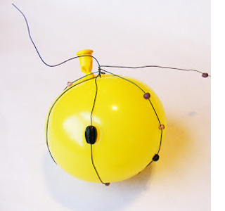 Make wire and bead ornaments