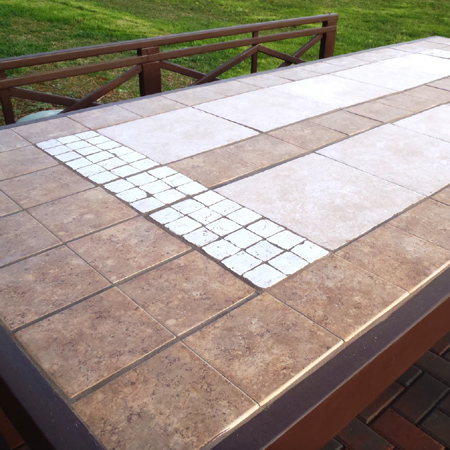 Finished result of tabletop