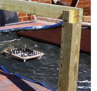 Build an outdoor table and benches