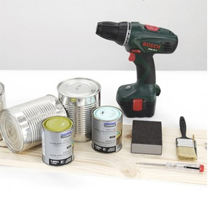 Make a table topper for your dining table  raised centrepiece