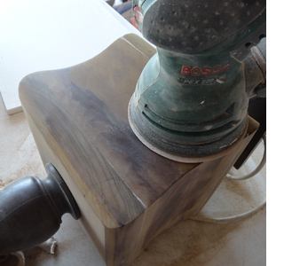 Repairing chewed wood