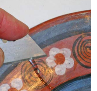 How to repair chipped crockery ceramics 